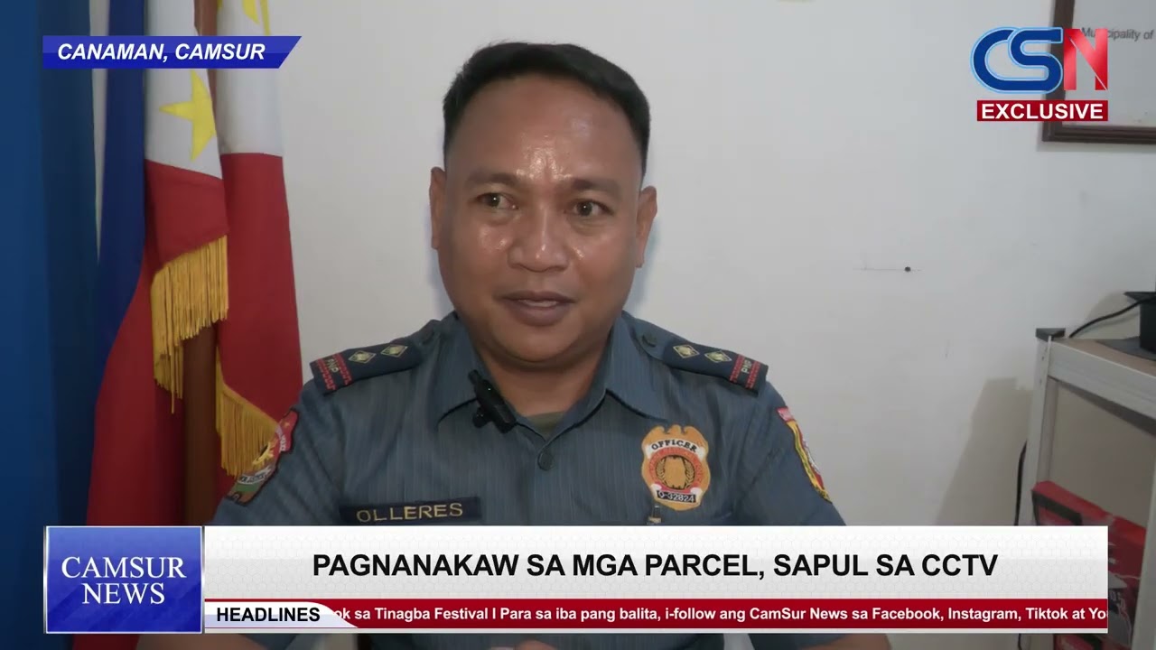 Aabot sa P10,000 na halaga ng mga parcel na nakasilid sa sako, tinangay ng isang lalaki