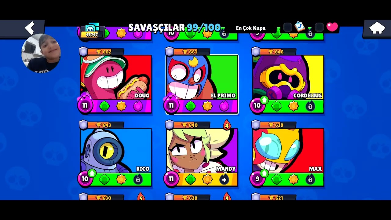 Arkadaşım Elsa ile brawl Stars oynadık