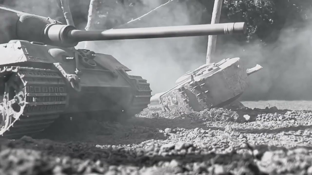 Jagdtiger, RC. WW2 journalfilm edit.