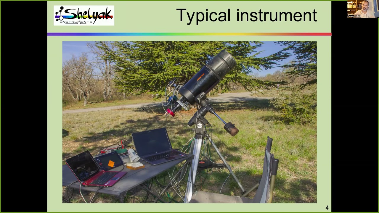 AAVSO webinar, with Francois Cochard: New to Spectroscopy? A few tips to start successfully