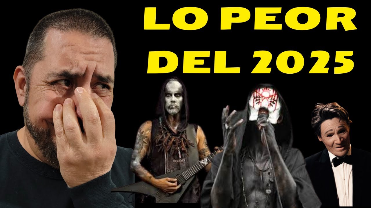 LOS PEORES ÁLBUMES DEL 2025 PARA AMUSIA