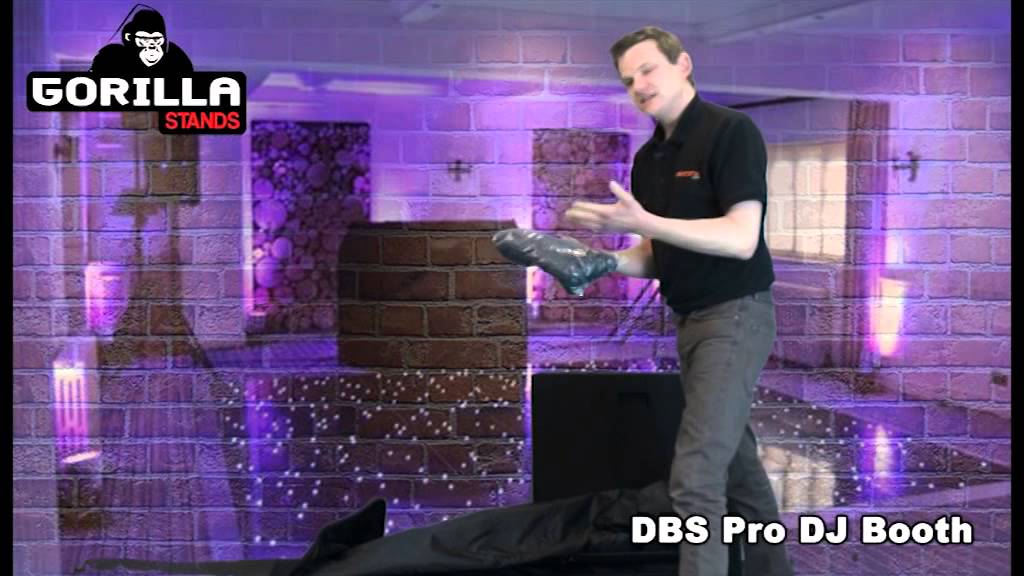 Gorilla DBS Pro DJ Booth Stand Demo & Assembly Instructions