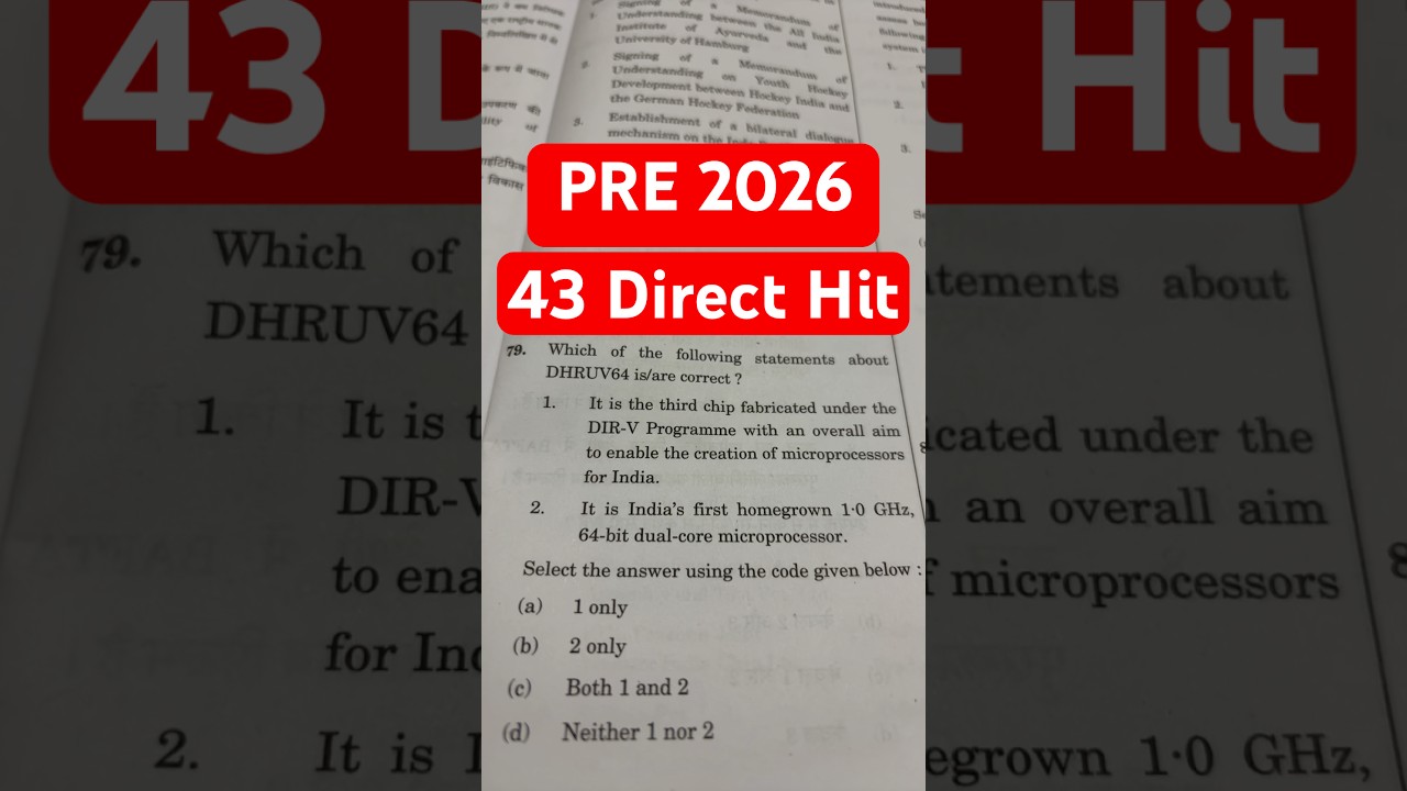 PRE 2026 Direct Hit from Indian Express Newspaper