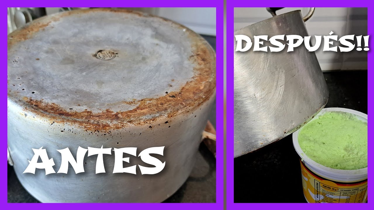 Como hacer CREMA para BRILLAR OLLAS  💫FACIL y ECONÓMICA🇺🇾
