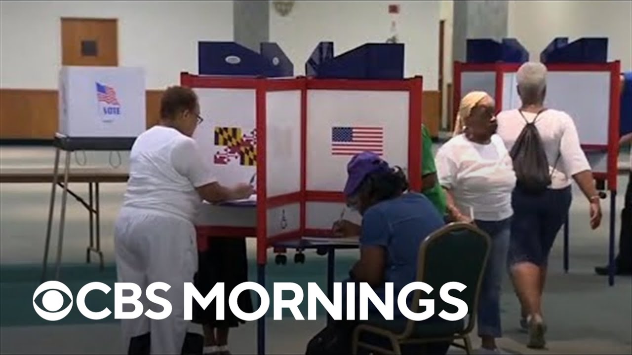 Maryland voters head to the polls for primary day
