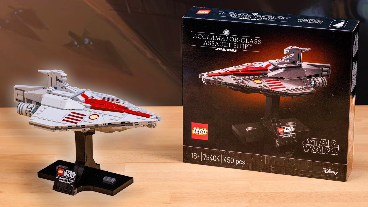 LEGO Star Wars Acclamator Assault Ship REVIEW | Set 75404