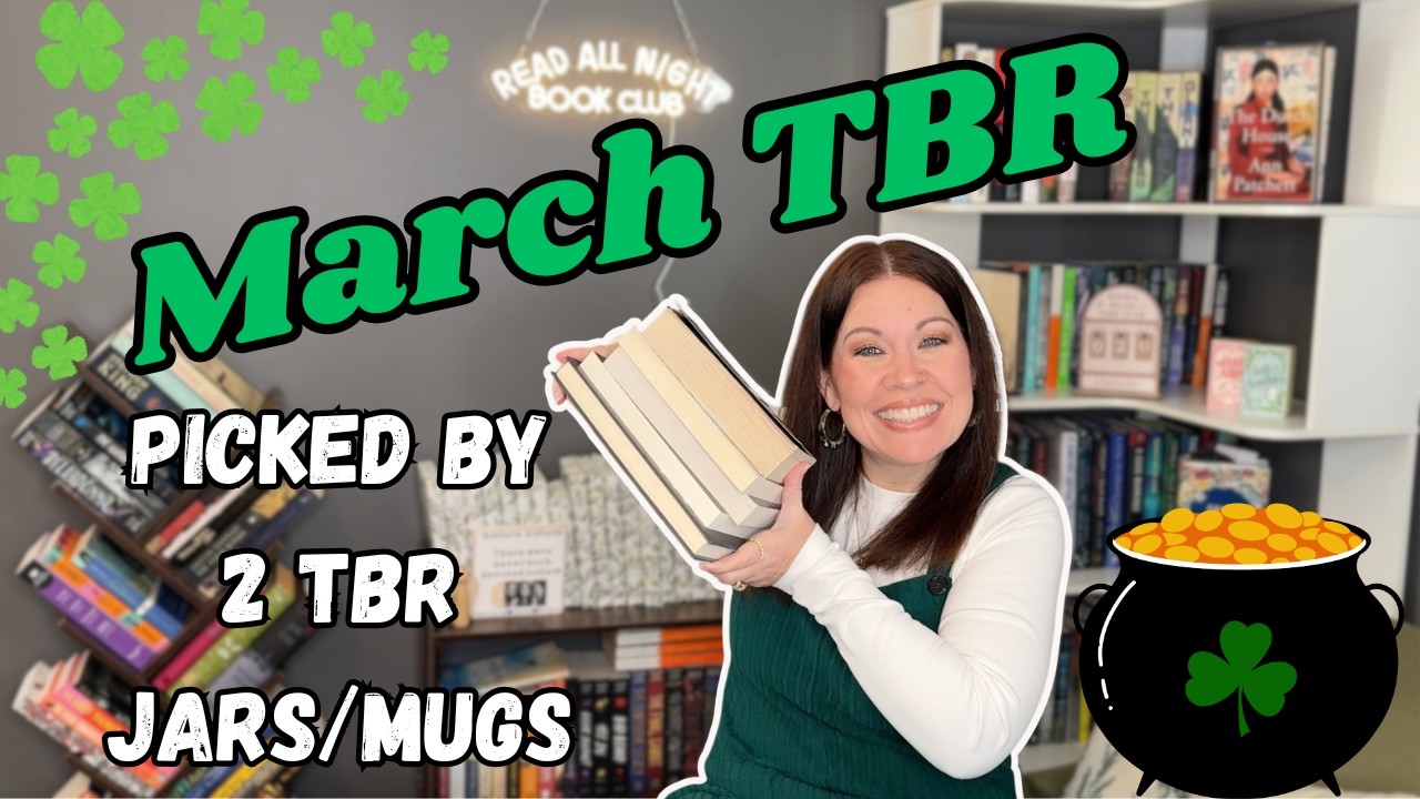 March TBR 🍀 2 Jars/Mugs Pick My Reads 🫙📚