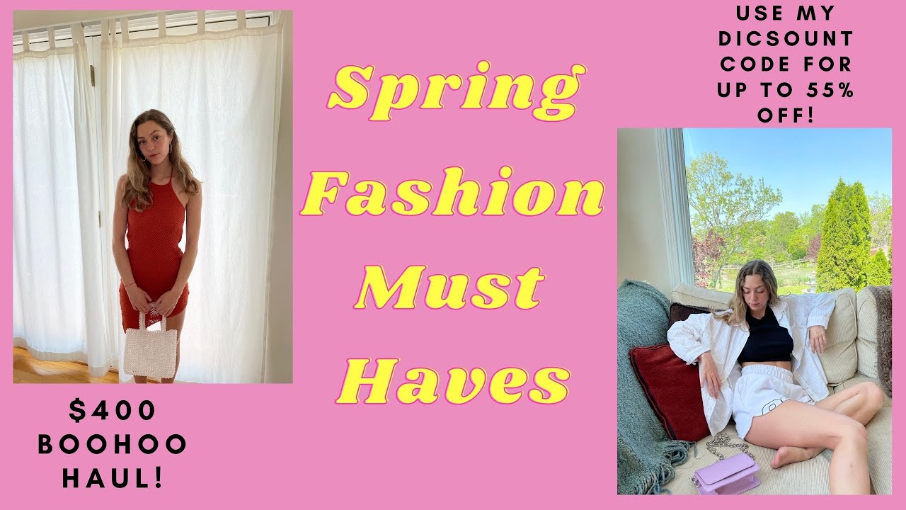 Boohoo Haul & My Spring Fashion MUST haves! || Chloe Lang