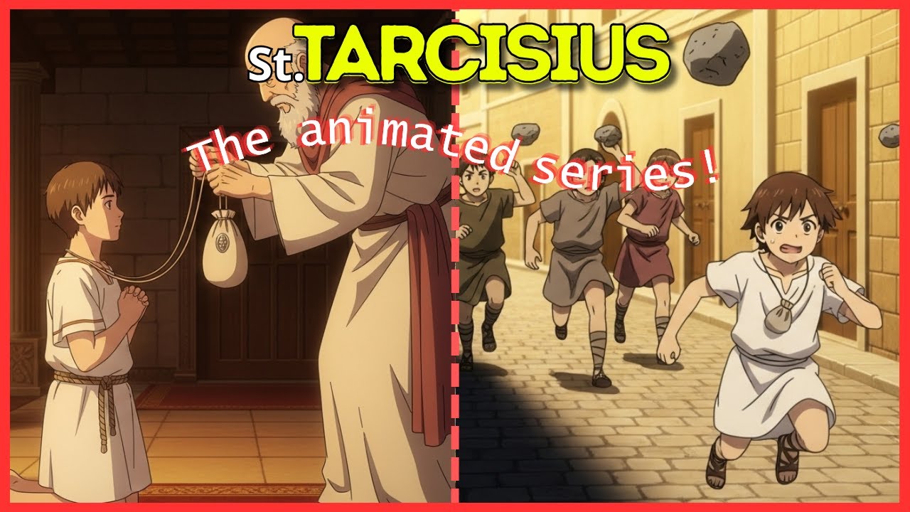Saint Tarcisius: The BRAVEST Boy Ever | CATHOLIC ANIME
