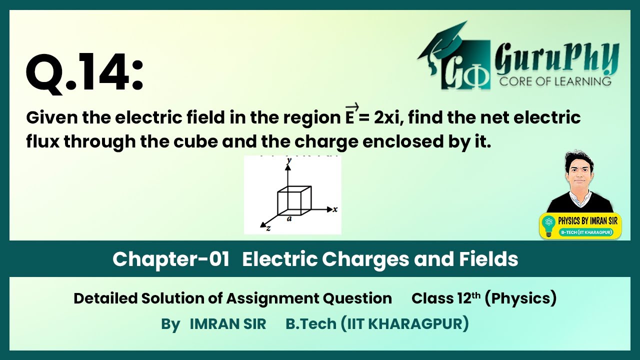 Ch01Q14 (Electric Charges & Fields) Assignment Solutions