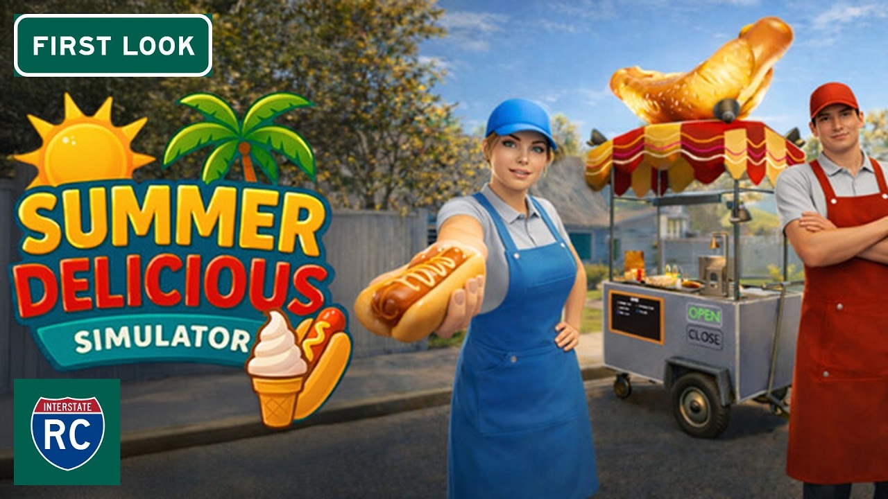 STEAM NEXT FEST - Давайте поиграем в демоверсию Summer Delicious Simulator!