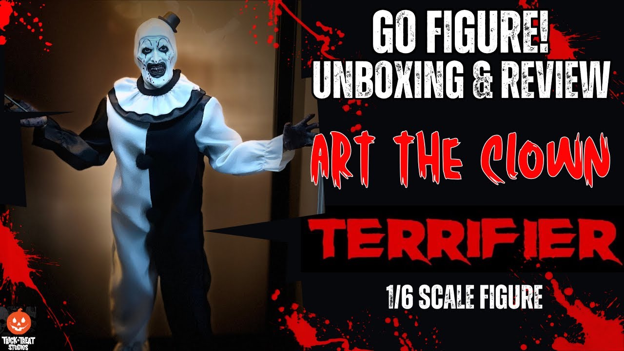 TRICK OR TREAT STUDIOS TERRIFIER ART THE CLOWN 1/6 SCALE FIGURE UNBOXING AND REVIEW