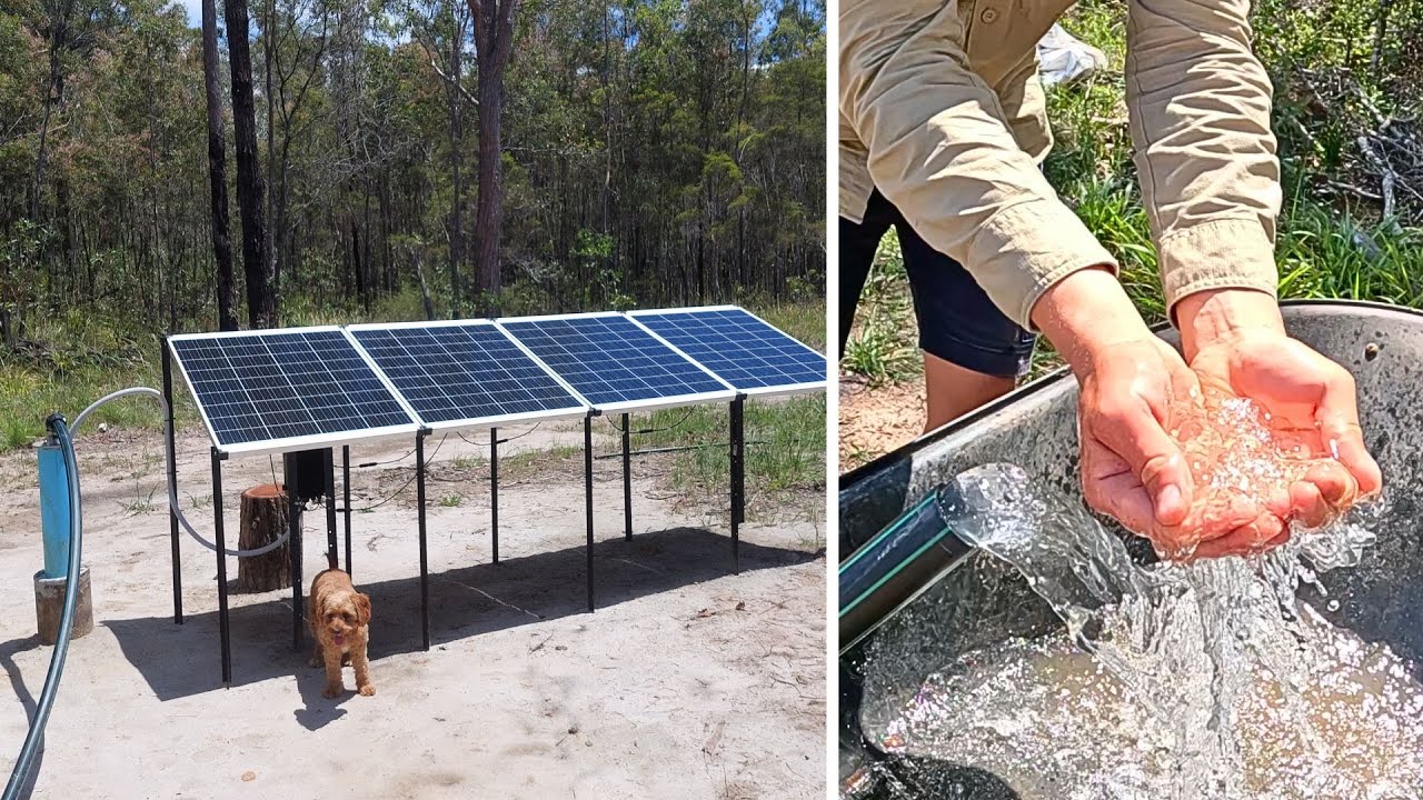 DIY Solar Bore Pump Install  |  Start to Finish + Cost Summary (TuHorse)