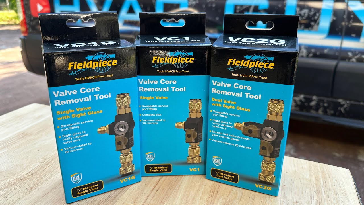 Fieldpiece Valve Core Removal Tools - Overview and How To Use! ​⁠@Fieldpiece Instruments
