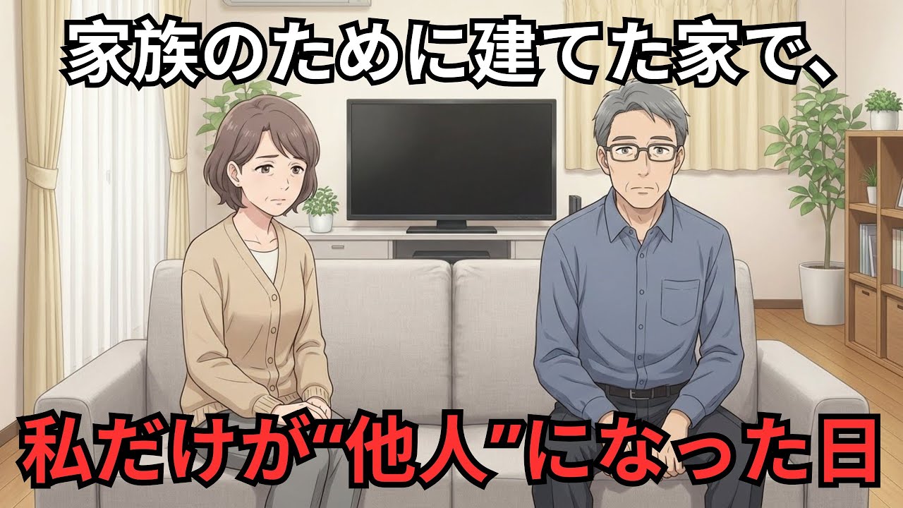 家族のために建てた家で、私だけが“他人”になった日 | 孤独と絶望の老後 | シニアライフ | 老後の後悔 | 老後の幸せ