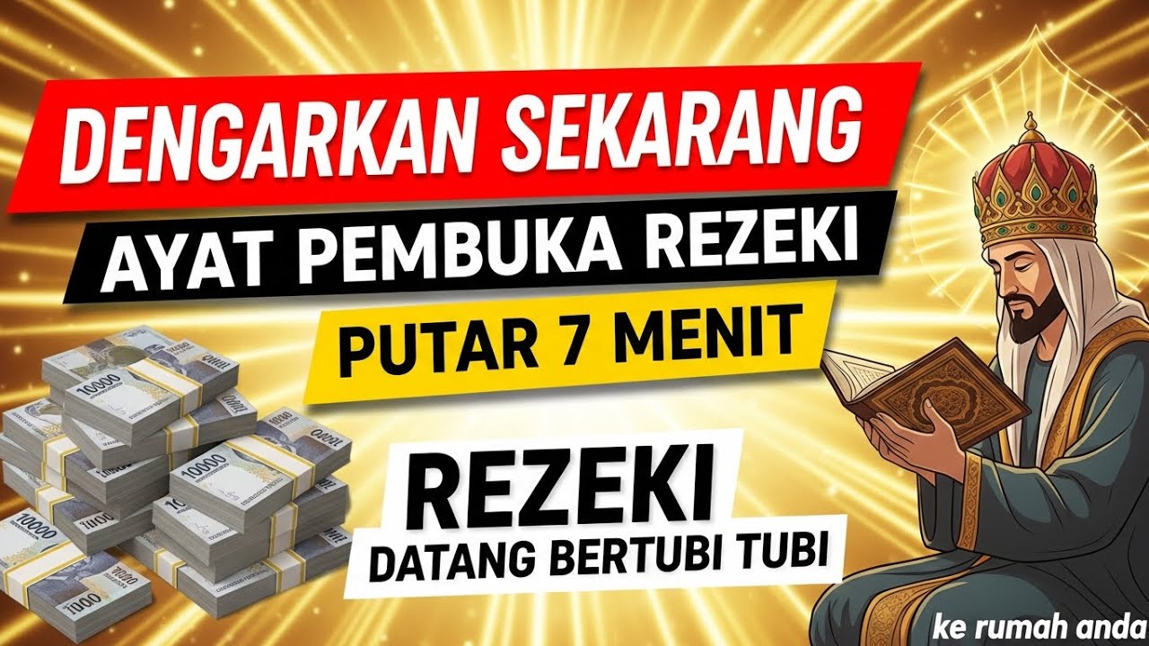 SUBHANALLAH‼️ Ayat Al-Qur’an Pembuka Rezeki — Sudah Banyak yang Bersaksi