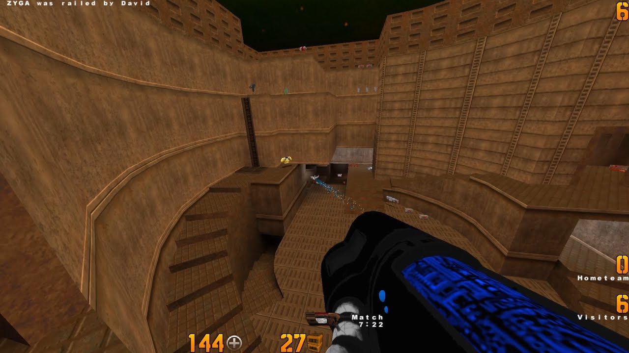 QUAKE 2 | LAN 2024 | David vs ZYGA | 1v1 on q2dm1