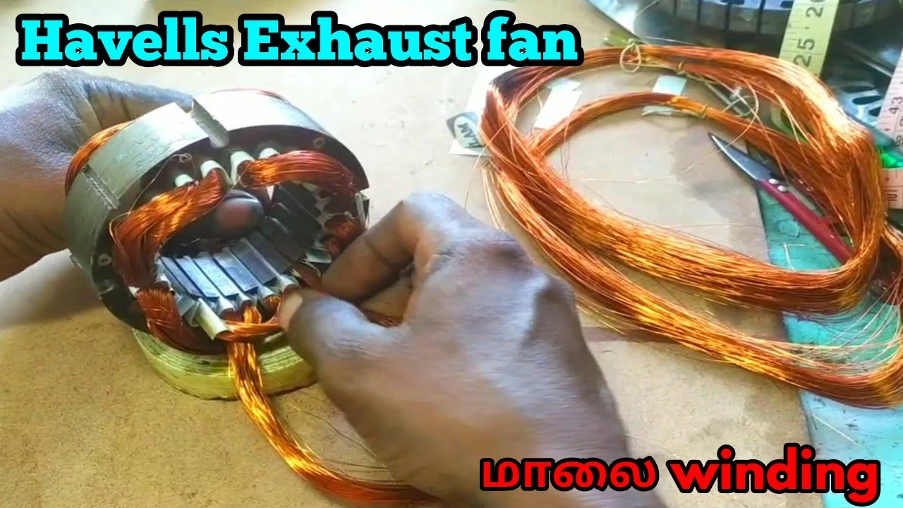 Havells Exhaust fan winding / exhaust fan / 12