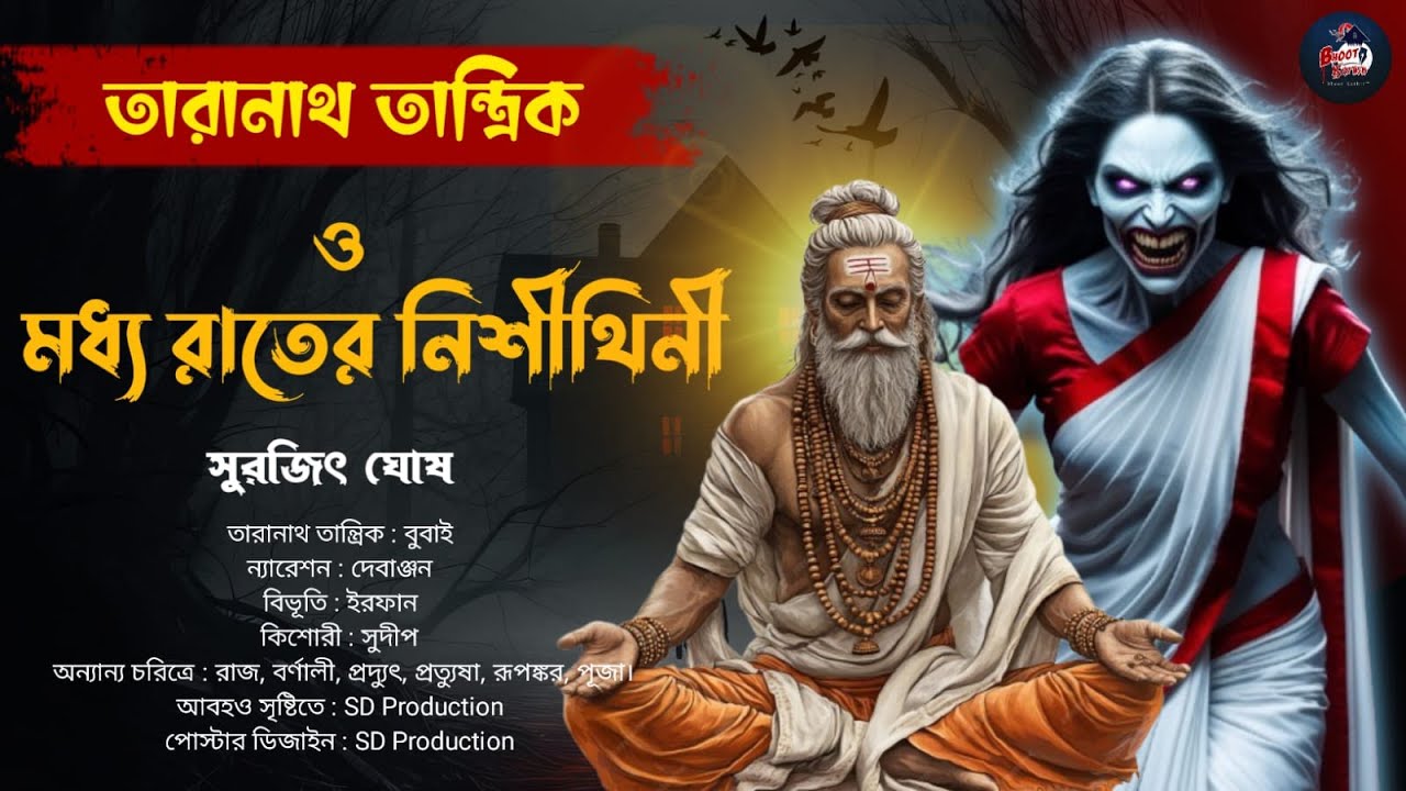 তারানাথ তান্ত্রিক ও মধ্য রাতের নিশীথিনী | সুরজিৎ ঘোষ | তান্ত্রিকের গল্প | bhoot_kuthir