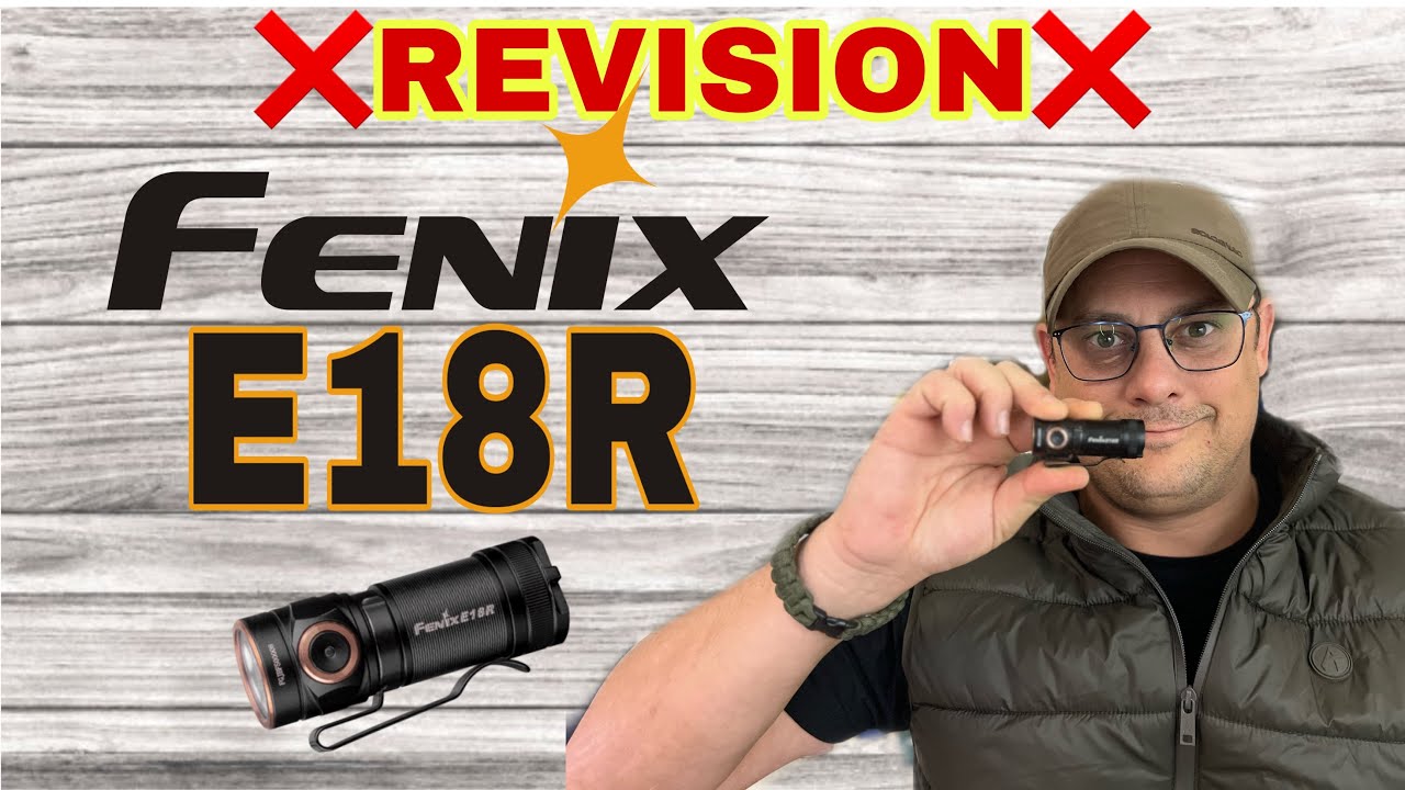 LINTERNA FÉNIX E18R. 🔦 EDC TOTAL ❌ REVISION ❌