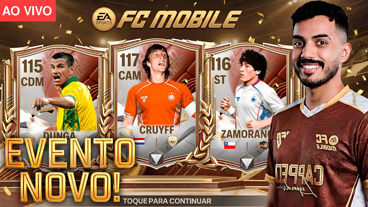 EVENTO NOVO AGORA! 🚨 PACK OPEN e NOVAS CARTAS no FC MOBILE!