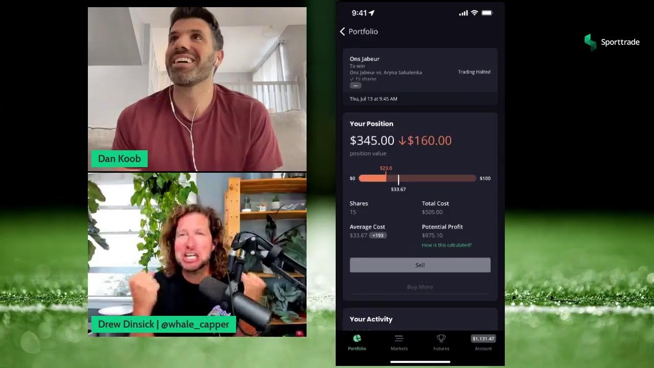 Tennis Masterclass: Live betting Wimbledon (Ons v Sabalenka) with Drew Dinsick