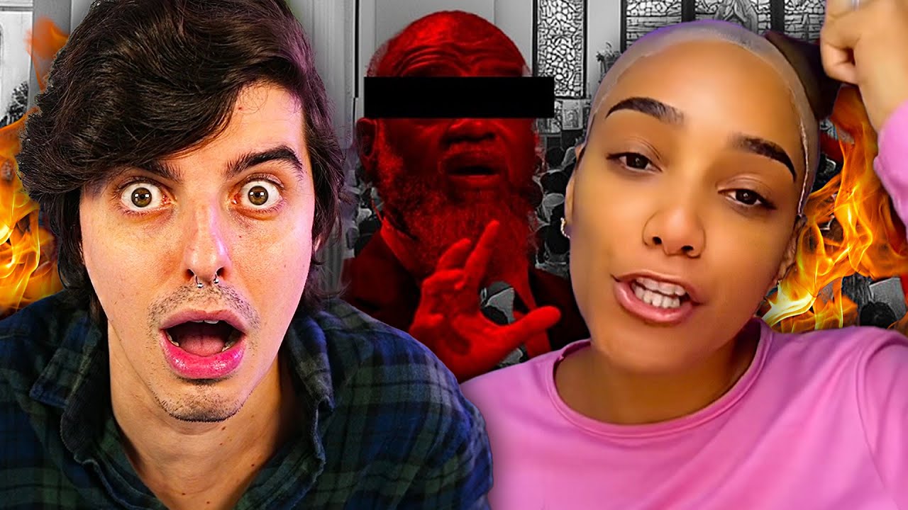 Blogueira é AMEAÇADA pelo pastor e faz BARRACO na igreja