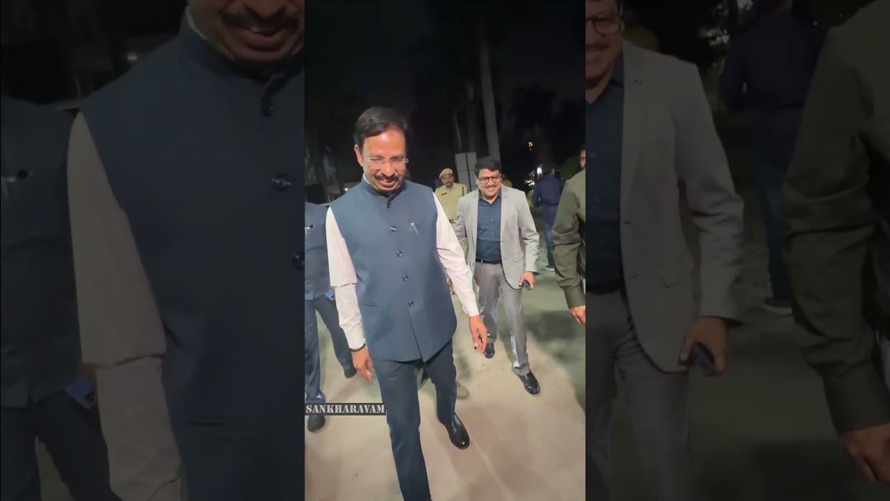 VC Sajjanar Snapped At Chaiwala Movie Promotions in Hyderabad