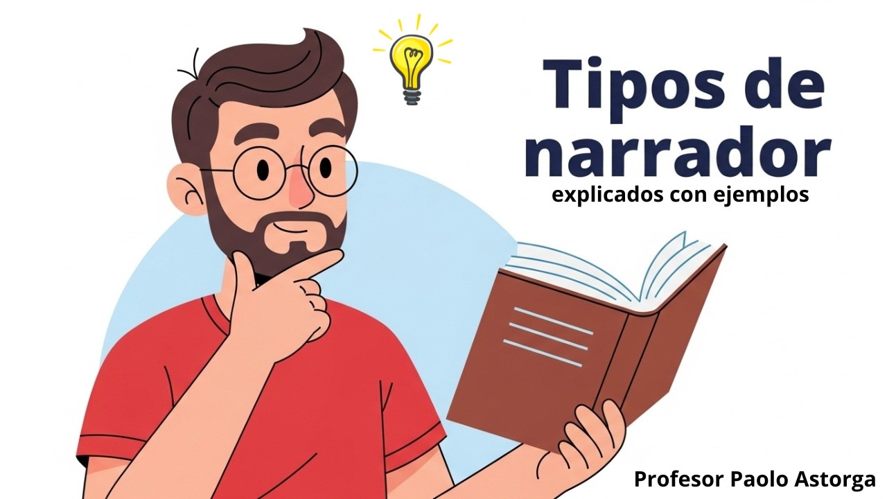 TIPOS DE NARRADOR explicados con ejemplos
