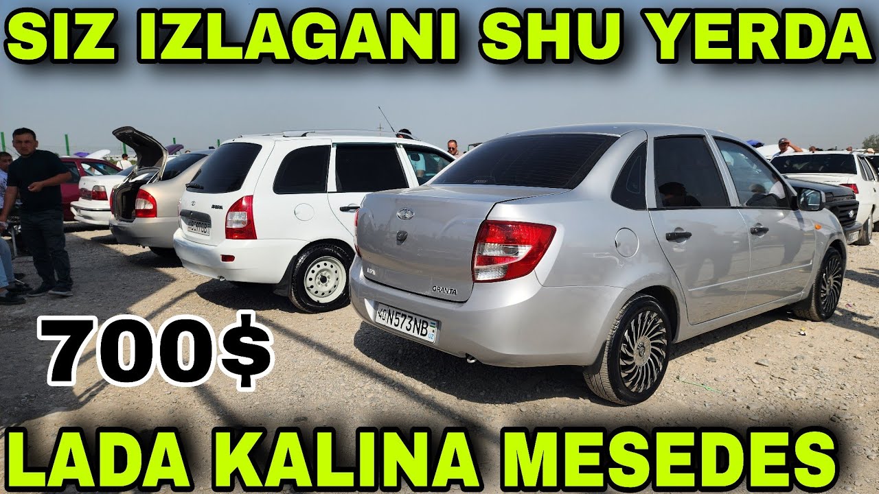 16 AVGUST QOQON MASHINA BOZORIDA MERSEDES LADA LADA GRANDA LADA VESTA LADA KALINA 