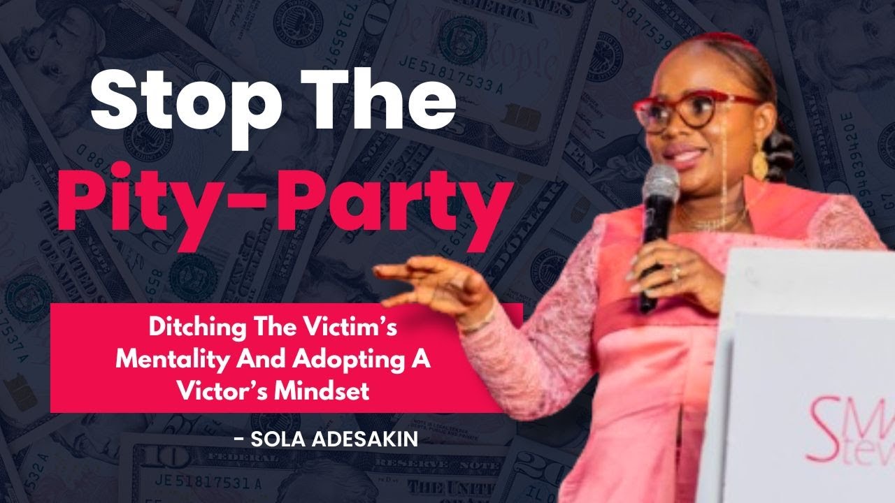 Stop The Pity-Party, Start Producing!