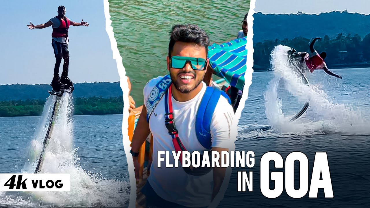 Flyboarding In GOA | Ye Kya Ho Gaya 😱😰 | My New Vlog | Crystal Memories | 2023 In GOA