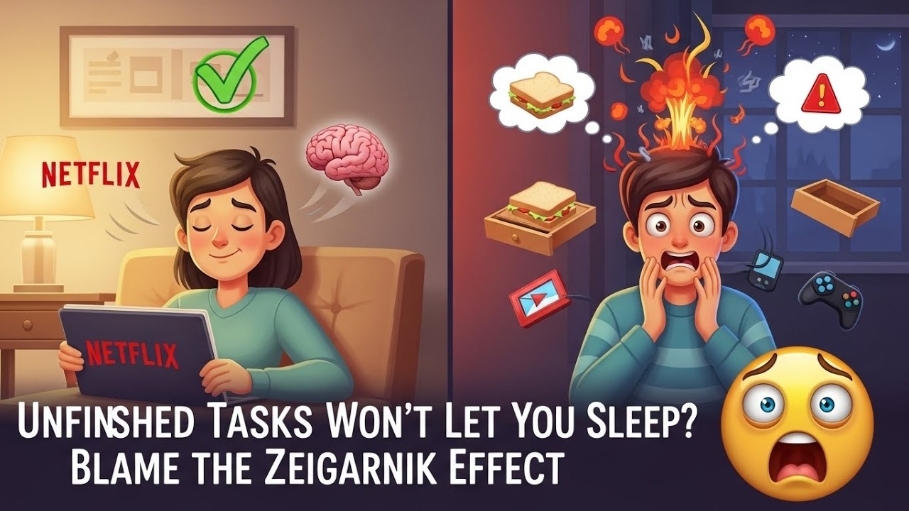 Why the Brain Hates Unfinished Tasks (The Zeigarnik Effect)