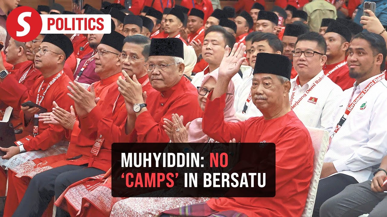 Muhyiddin dispels talk of division within Bersatu