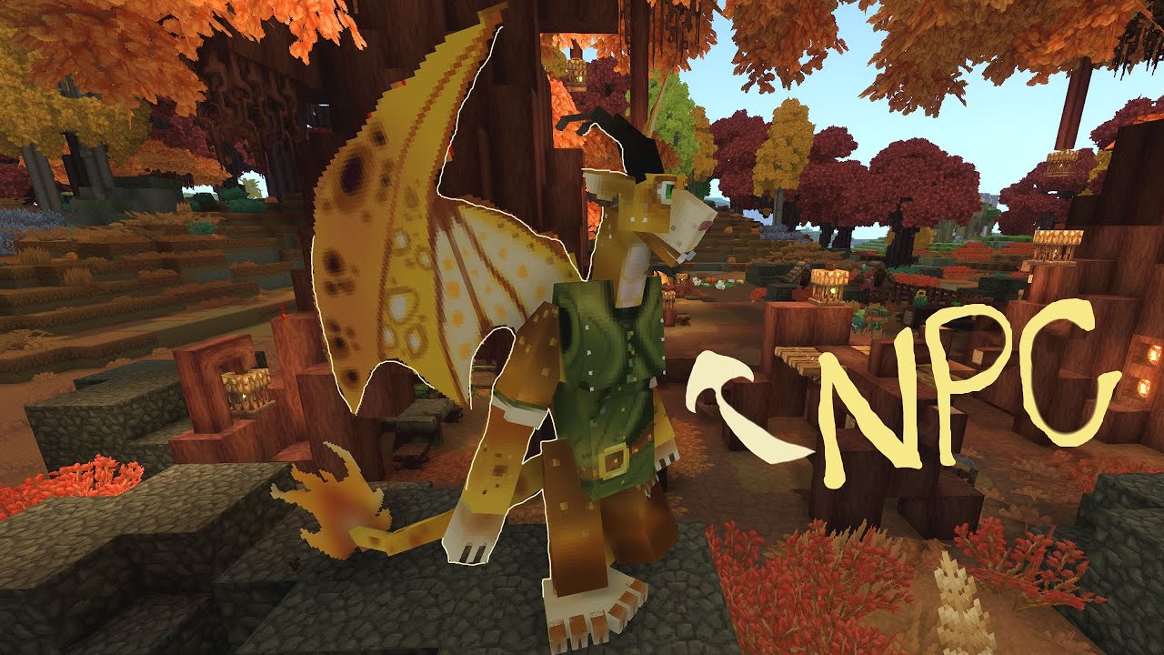 Adding a Dragon NPC to Hytale! BlockBench Build!