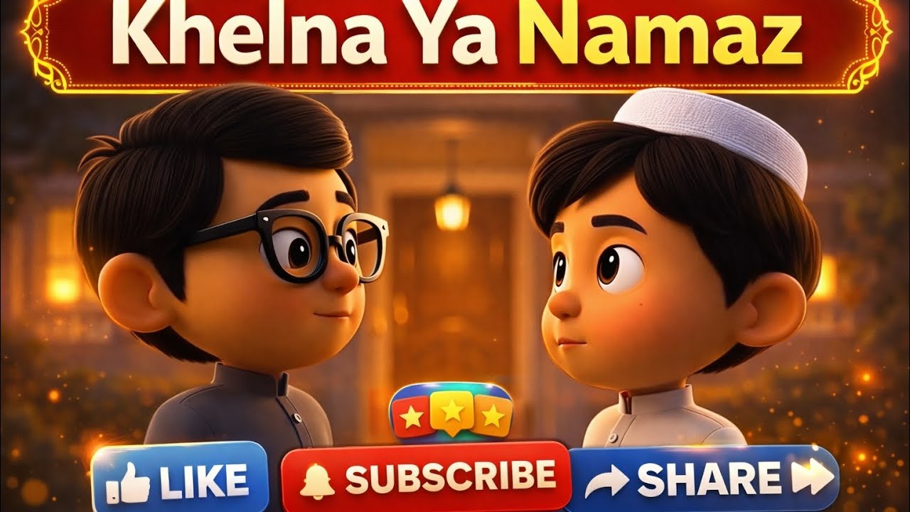 Namaz Ya Khel? 😱 | Ek Bache Ki Zindagi Badal Dene Wali Kahani | Islamic Kids Story
