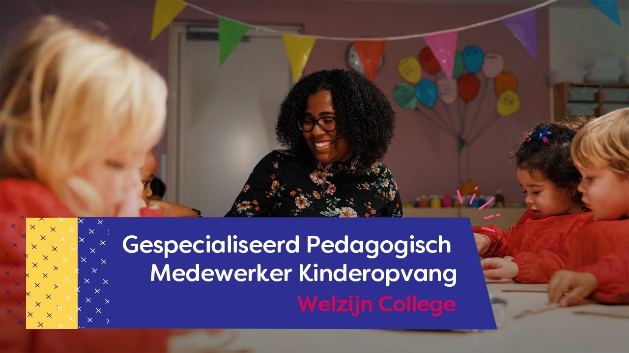 Gespecialiseerd Pedagogisch Medewerker Kinderopvang | ROC Midden Nederland