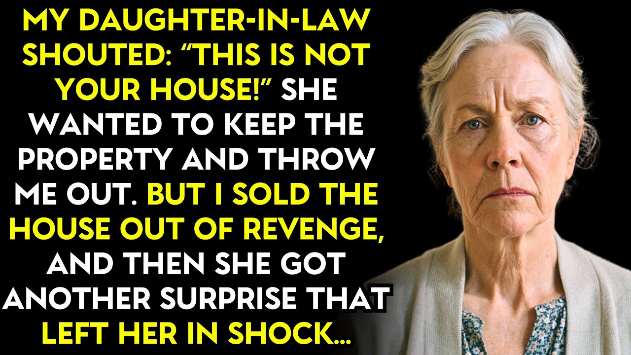 My Daughter-In-Law Shouted, “This Is Not Your House!” While Standing In My Own Home