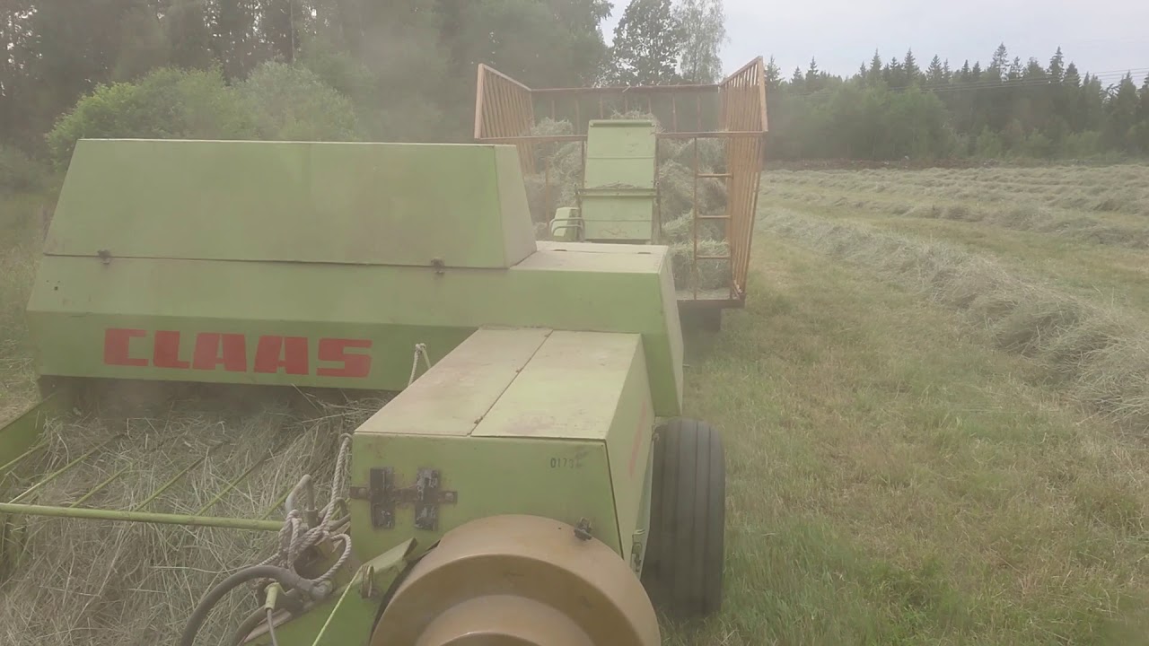 Pressar hö john deere 1130 claas markant 60 #harebobonnröv