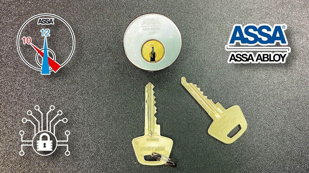 No MASTERKEYING! 😍 🇸🇪 ASSA Neptun C10 apartment door lock 🔐 Show & Tell