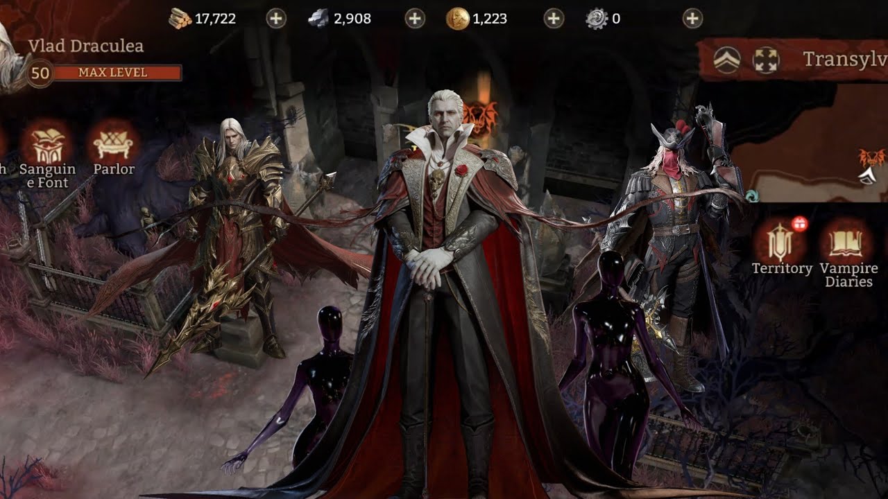 Transylvania stage 9 / dracula map / watcher of realms