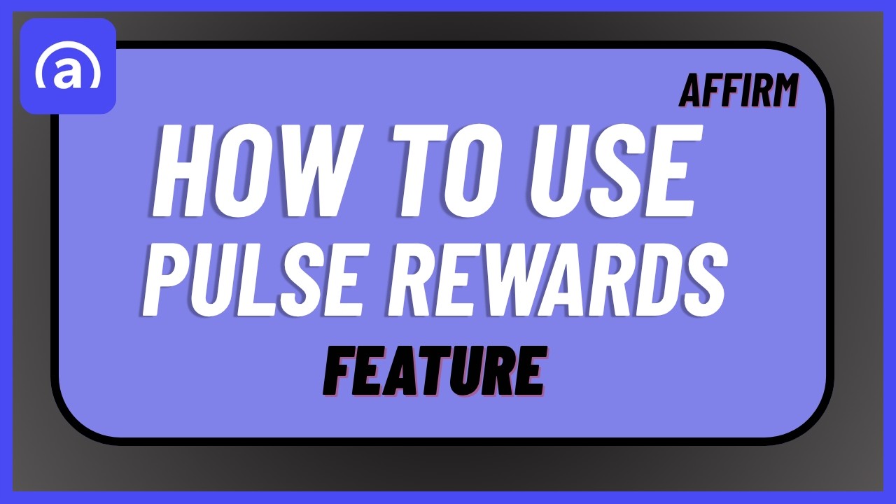 How to Use Afterpay Pulse Rewards Feature !