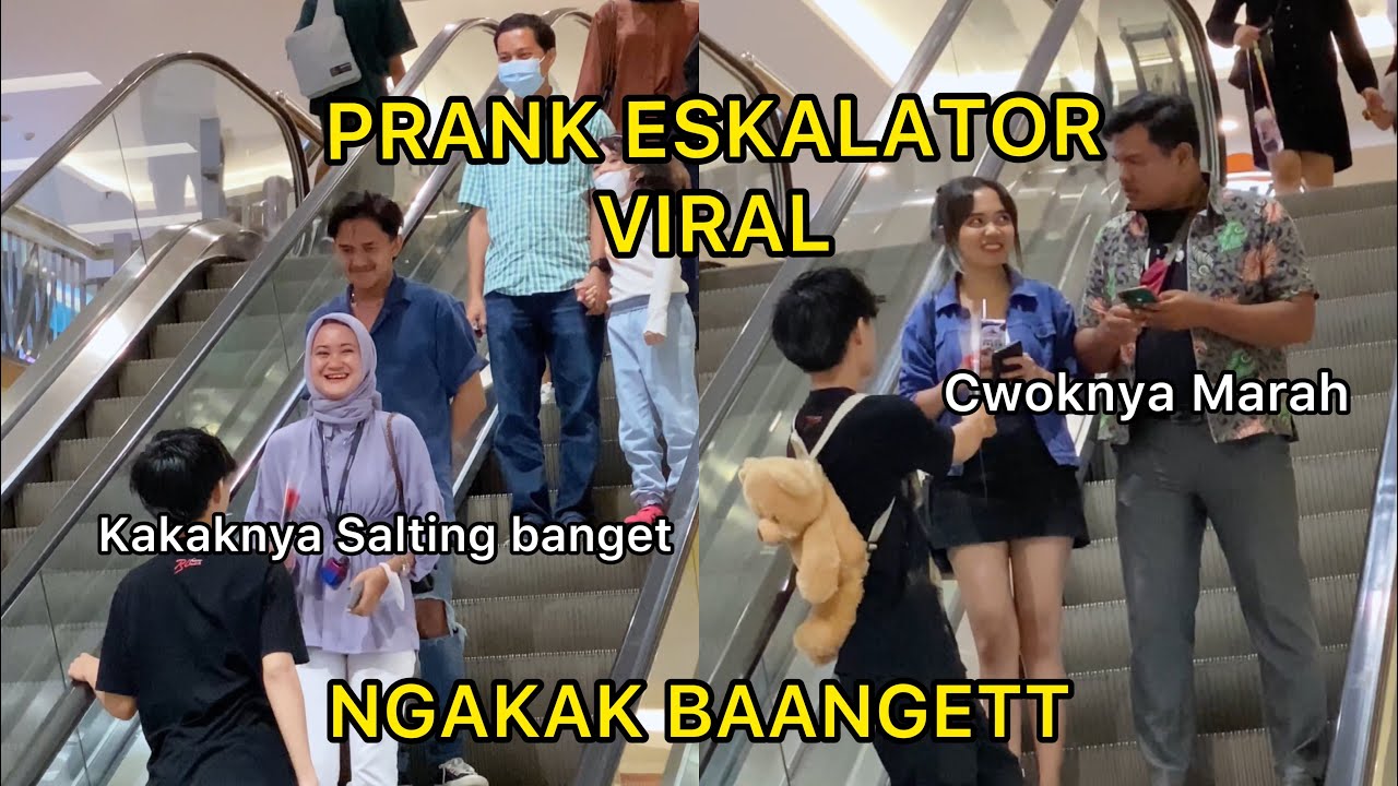 NATAP CWEK DI ESKALATOR LALU KASIH BUNGA SAMPE SALTING PART VI