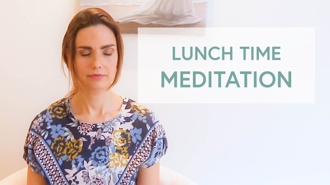 A Guided Lunchtime Meditation For During Work (Follow Along)