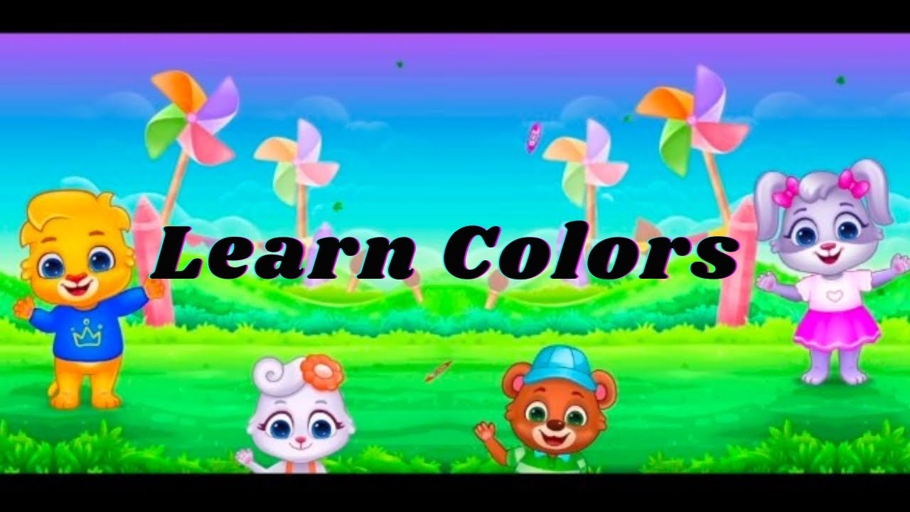 Learn Colors!!! 🌈🎨