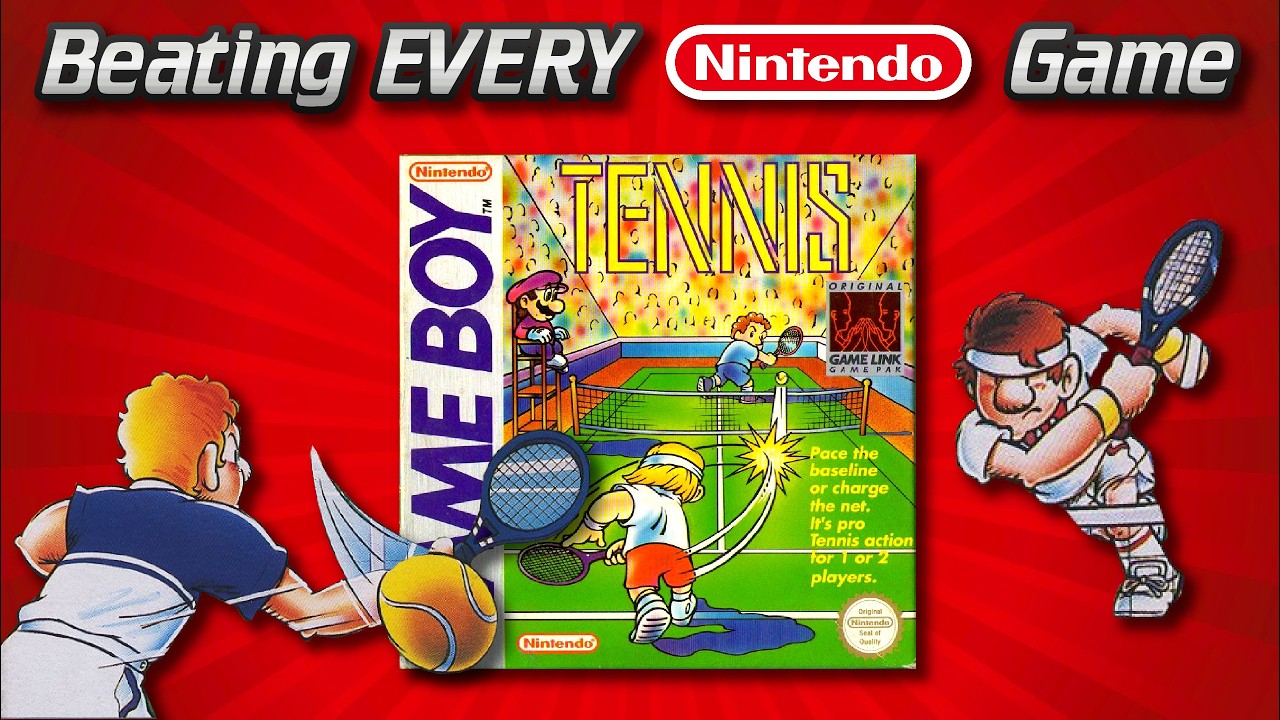 Победа во всех играх Nintendo — теннис (Game Boy)