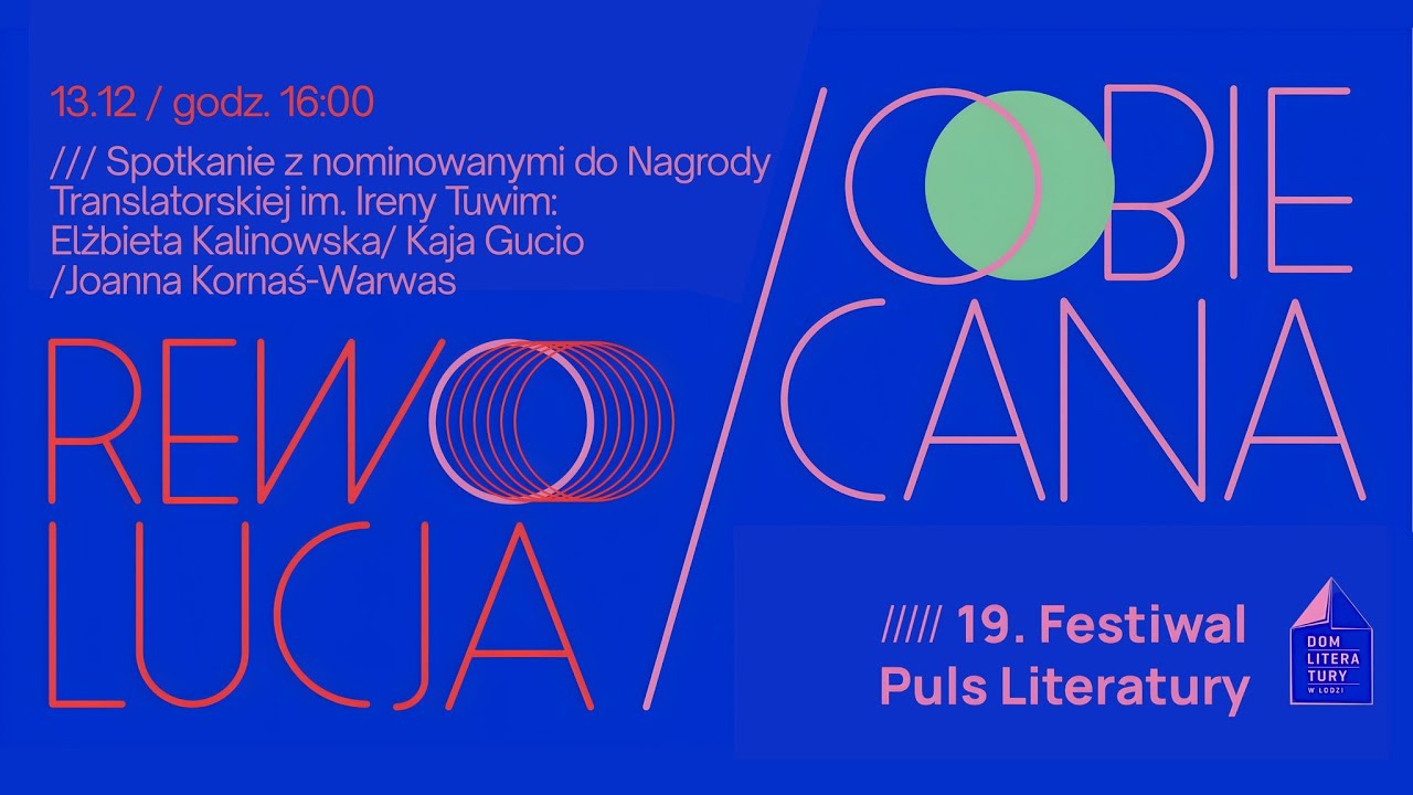 Nominowanymi do Nagrody Translatorskiej im. Ireny Tuwim