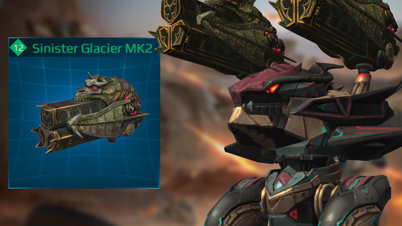 War Robots - How Strong Is The NEW Glacier Weapon On the Deathwing Ao Jun? | WR MK2 Gameplay