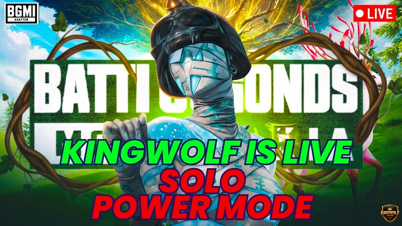 No One Escapes My Power Mode | BGMI 4.2 LIVE | KINGWOLF IS LIVE #bgmi #shortslive #pubg #shorts