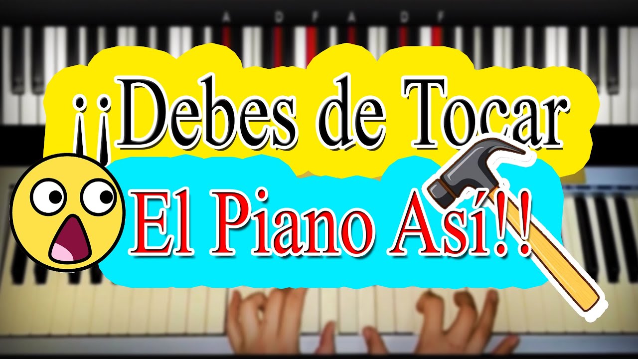 MERENGUE AVANZADO EN PIANO fácil de Aprender